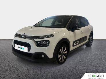SPOTICAR Citroën C3 Puretech 110 S&s Eat6 Shine Occasion - Citadine Essence Blanc - Nice - 1204148215_1