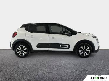 SPOTICAR Citroën C3 Puretech 110 S&s Eat6 Shine Occasion - Citadine Essence Blanc - Nice - 1204148215_5