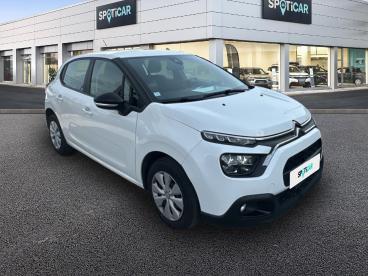 SPOTICAR Citroën C3 Puretech 83 S&s Bvm5 Feel Business Occasion - Citadine Essence Blanc - La Valette Du Var - 1204148523_3