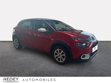 SPOTICAR Citroën C3 1.2 Puretech 83ch S&s You! Occasion - Citadine Essence Rouge Elixir (s) - Blanc Opale - Belfort - 1204148829_3