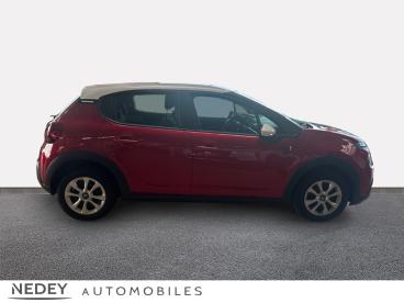 SPOTICAR Citroën C3 1.2 Puretech 83ch S&s You! Occasion - Citadine Essence Rouge Elixir (s) - Blanc Opale - Belfort - 1204148829_4