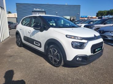 SPOTICAR Citroën C3 Bluehdi 100 S&s Bvm6 Feel Nav Occasion - Citadine Diesel Blanc - Trebes - 1204149340_4