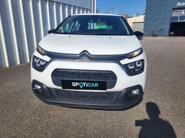 SPOTICAR Citroën C3 Bluehdi 100 S&s Bvm6 Feel Nav Occasion - Citadine Diesel Blanc - Trebes - 1204149340_5