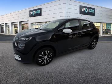 SPOTICAR Citroën C3 Puretech 83 Ch Bvm5 You Occasion - Citadine Essence Noir - Barentin - 1204152514_1