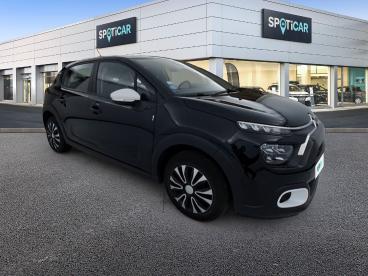 SPOTICAR Citroën C3 Puretech 83 Ch Bvm5 You Occasion - Citadine Essence Noir - Barentin - 1204152514_3