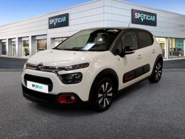 SPOTICAR Citroën C3 Puretech 83 S&s Bvm5 C-series Occasion - Citadine Essence Blanc - Villeneuve d'ascq - 1204153903_1