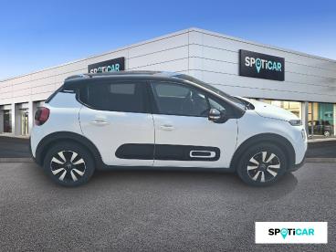 SPOTICAR Citroën C3 Puretech 83 Ch Bvm5 Max Occasion - Citadine Essence Blanc - Trans en provence - 1204156491_4