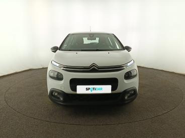 SPOTICAR Citroën C3 Bluehdi 75 S&s Feel Occasion - Citadine Diesel Blanc - Lomme - 1204174175_2