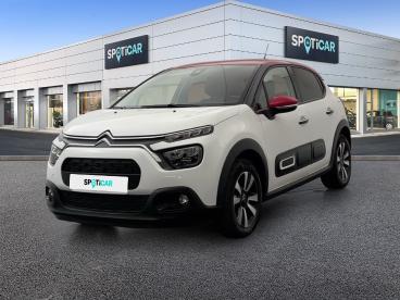 SPOTICAR Citroën C3 Puretech 83 S&s Bvm5 Shine Occasion - Citadine Essence Blanc - Lomme - 1204180266_1