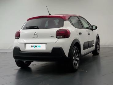 SPOTICAR Citroën C3 Puretech 83 S&s Bvm5 Shine Occasion - Citadine Essence Blanc - Lomme - 1204180266_5