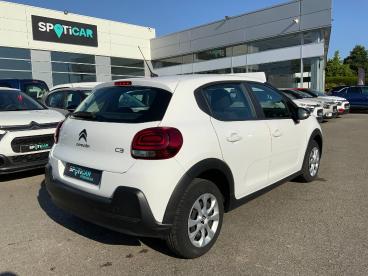 SPOTICAR Citroën C3 1.5 Bluehdi 100ch S&s You Occasion - Citadine Diesel Blanc Banquise (o) - Brest - 1204192482_4
