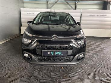 SPOTICAR Citroën C3 Bluehdi 100 S&s Bvm6 Shine Pack Occasion - Citadine Diesel Noir Perla Nera - Noisy Le Grand - 1204192767_2