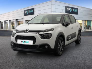 SPOTICAR Citroën C3 Societe Puretech 83 S&s Bvm Feel Nav Occasion - Utilitaire Essence Blanc - Roncq - 1204197320_1