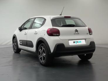 SPOTICAR Citroën C3 Societe Puretech 83 S&s Bvm Feel Nav Occasion - Utilitaire Essence Blanc - Roncq - 1204197320_3