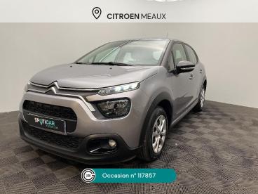 SPOTICAR Citroën C3 Bluehdi 100 S&s Bvm6 Feel Occasion - Citadine Diesel Champagne - Mareuil Les Meaux - 1204211519_1