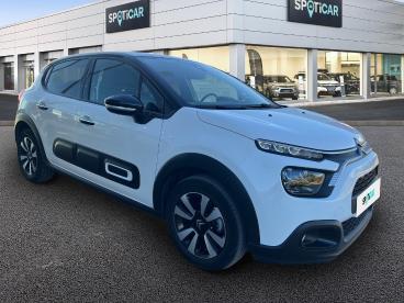 SPOTICAR Citroën C3 Puretech 110 Ch Eat6 Max Occasion - Citadine Essence Blanc - Barberey-saint-sulpice - 1204217909_3