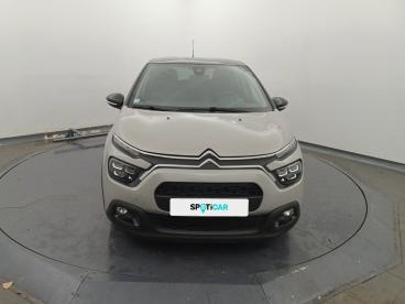 SPOTICAR Citroën C3 Puretech 110 S&s Eat6 Shine Occasion - Citadine Essence Beige - Le Mans - 1204234967_2