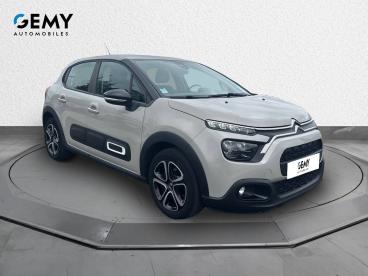 SPOTICAR Citroën C3 Puretech 83 S&s Bvm5 Feel Pack Occasion - Citadine Essence Beige - Le Mans - 1204234969_3