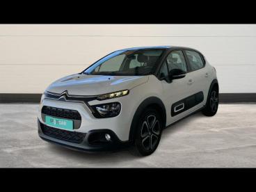 SPOTICAR Citroën C3 1.2 Puretech 83ch S&s Shine Occasion - Citadine Essence Blanc Banquise (o) - Noir Onyx - Salon De Provence - 1204235799_1