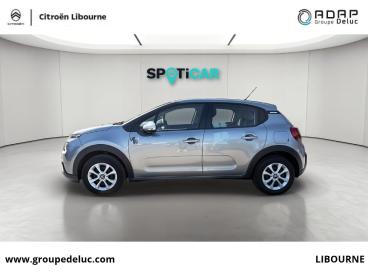 SPOTICAR Citroën C3 1.2 Puretech 83ch S&s You! Occasion - Citadine Essence Gris Acier - Libourne - 1204236057_2