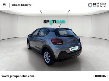 SPOTICAR Citroën C3 1.2 Puretech 83ch S&s You! Occasion - Citadine Essence Gris Acier - Libourne - 1204236057_3