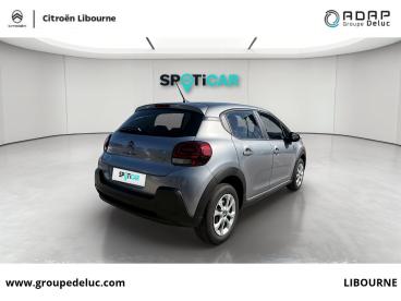 SPOTICAR Citroën C3 1.2 Puretech 83ch S&s You! Occasion - Citadine Essence Gris Acier - Libourne - 1204236057_5