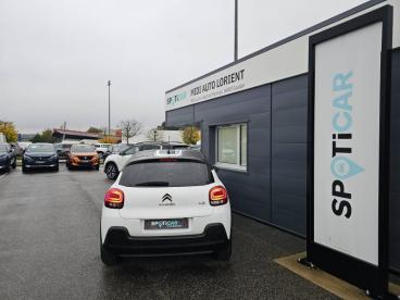 SPOTICAR Citroën C3 1.2 Puretech 110 Elle Eat6 Occasion - Citadine Essence Blanc Banquise (o) - Caudan - 1204236105_4