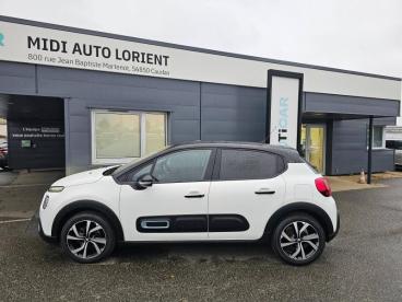 SPOTICAR Citroën C3 1.2 Puretech 110 Elle Eat6 Occasion - Citadine Essence Blanc Banquise (o) - Caudan - 1204236105_5