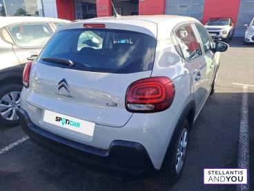 SPOTICAR Citroën C3 Puretech 83 Ch Bvm5 You Occasion - Citadine Essence Beige - Chambray Les Tours - 1204236998_3