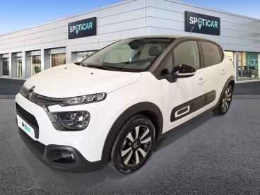 SPOTICAR Citroën C3 Puretech 83 S&s Bvm5 Shine Occasion - Citadine Essence Blanc - Chambray Les Tours - 1204237001_1