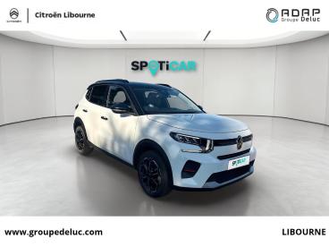 SPOTICAR Citroën C3 1.2 Turbo 100ch Max Occasion - Citadine Essence Blanc Banquise - Libourne - 1204238238_2
