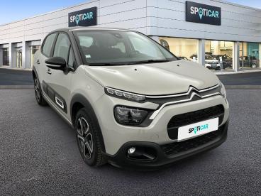 SPOTICAR Citroën C3 Puretech 83 S&s Bvm5 Shine Occasion - Citadine Essence Beige - Aulnay - 1204241498_3
