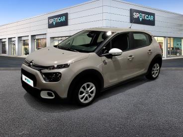 SPOTICAR Citroën C3 Puretech 83 Ch Bvm5 You Occasion - Citadine Essence Beige - Orvault - 1204243791_1