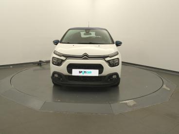 SPOTICAR Citroën C3 Puretech 83 S&s Bvm5 Feel Business Occasion - Citadine Essence Blanc - Le Mans - 1204247081_2