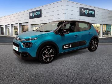 SPOTICAR Citroën C3 Puretech 83 S&s Bvm5 Feel Pack Occasion - Citadine Essence Bleu - Lomme - 1204247296_1