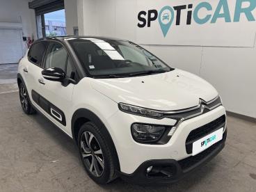SPOTICAR Citroën C3 Puretech 110 S&s Bvm6 Shine Pack Occasion - Citadine Essence Blanc - Le Bouscat - 1204247327_3