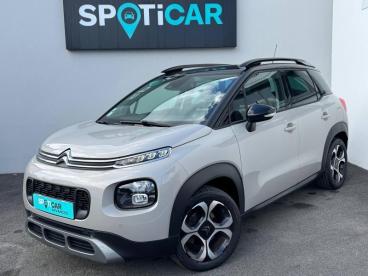 SPOTICAR Citroën C3 Aircross Puretech 110 Shine Occasion - Suv-4x4 Essence Sable (n) - Ink Black - Quimper - 1203624371_1