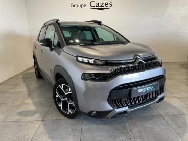 SPOTICAR Citroën C3 Aircross Puretech 130 S&s Eat6 Plus Occasion - Suv-4x4 Essence Gris Fonce - Bergerac - 1203686536_1