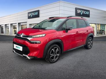 SPOTICAR Citroën C3 Aircross Bluehdi 110 S&s Bvm6 Feel Pack Occasion - Suv-4x4 Diesel Rouge - Falaise - 1203687153_1