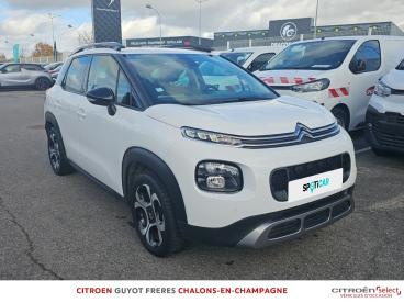 SPOTICAR Citroën C3 Aircross Puretech 130ch S&s Shine E6.d Eat6 Occasion - Suv-4x4 Essence Natural White (o) - Saint Memmie - 1203713322_3
