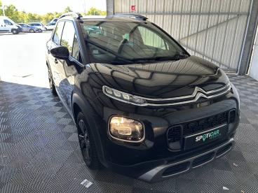 SPOTICAR Citroën C3 Aircross Puretech 130 S&s Eat6 Shine Business Occasion - Suv-4x4 Essence Noir - Saintes - 1203713920_1