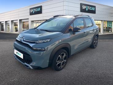 SPOTICAR Citroën C3 Aircross Puretech 110ch S&s Feel Pack Occasion - Suv-4x4 Essence Kaki Grey (o) - Tourlaville - 1203731066_1
