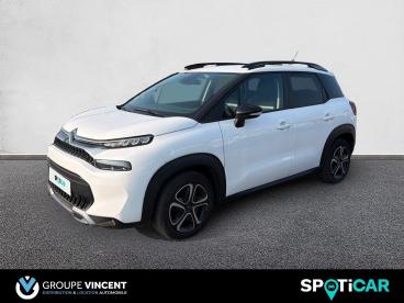 SPOTICAR Citroën C3 Aircross Bluehdi 110 S&s Bvm6 Feel Pack Busines Occasion - Suv-4x4 Diesel Blanc Banquise - Saint Doulchard - 1203744301_1