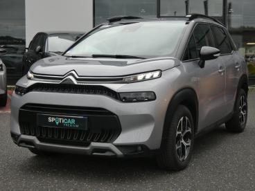SPOTICAR Citroën C3 Aircross Puretech 130 S&s Eat6 Shine Occasion - Suv-4x4 Essence Gris Clair - Saint Germain Laprade - 1203745969_2