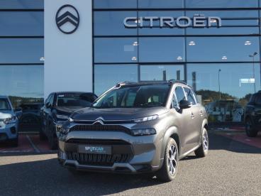 SPOTICAR Citroën C3 Aircross Bluehdi 110 Bvm6 Plus Occasion - Suv-4x4 Diesel Gris Foncé - Saint Germain Laprade - 1203749197_1