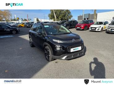 SPOTICAR Citroën C3 Aircross Puretech 130 S&s Eat6 Shine Occasion - Suv-4x4 Essence Noir - Onet Le Chateau - 1203757487_3