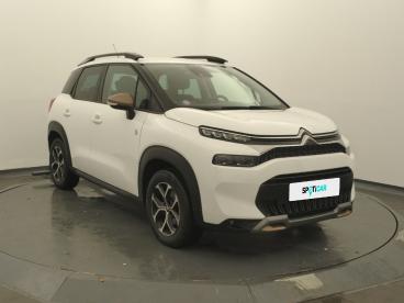 SPOTICAR Citroën C3 Aircross Puretech 130 S&s Eat6 Shine Occasion - Suv-4x4 Essence Blanc - Laval - 1203761692_3