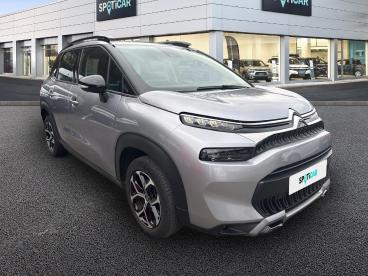 SPOTICAR Citroën C3 Aircross Puretech 130ch S&s Shine Eat6 Occasion - Suv-4x4 Essence Gris Platinium (m) - Tulle - 1203770821_3