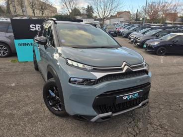 SPOTICAR Citroën C3 Aircross Puretech 130ch S&s Shine Eat6 Occasion - Suv-4x4 Essence Kaki Grey (o) - Perla Nera - Chambourcy - 1203773625_1