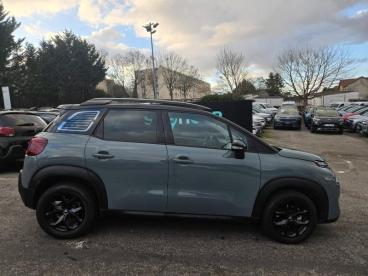 SPOTICAR Citroën C3 Aircross Puretech 130ch S&s Shine Eat6 Occasion - Suv-4x4 Essence Kaki Grey (o) - Perla Nera - Chambourcy - 1203773625_2